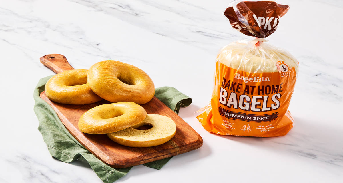 Pumpkin Bagels Spice is nice! | 4 Servings