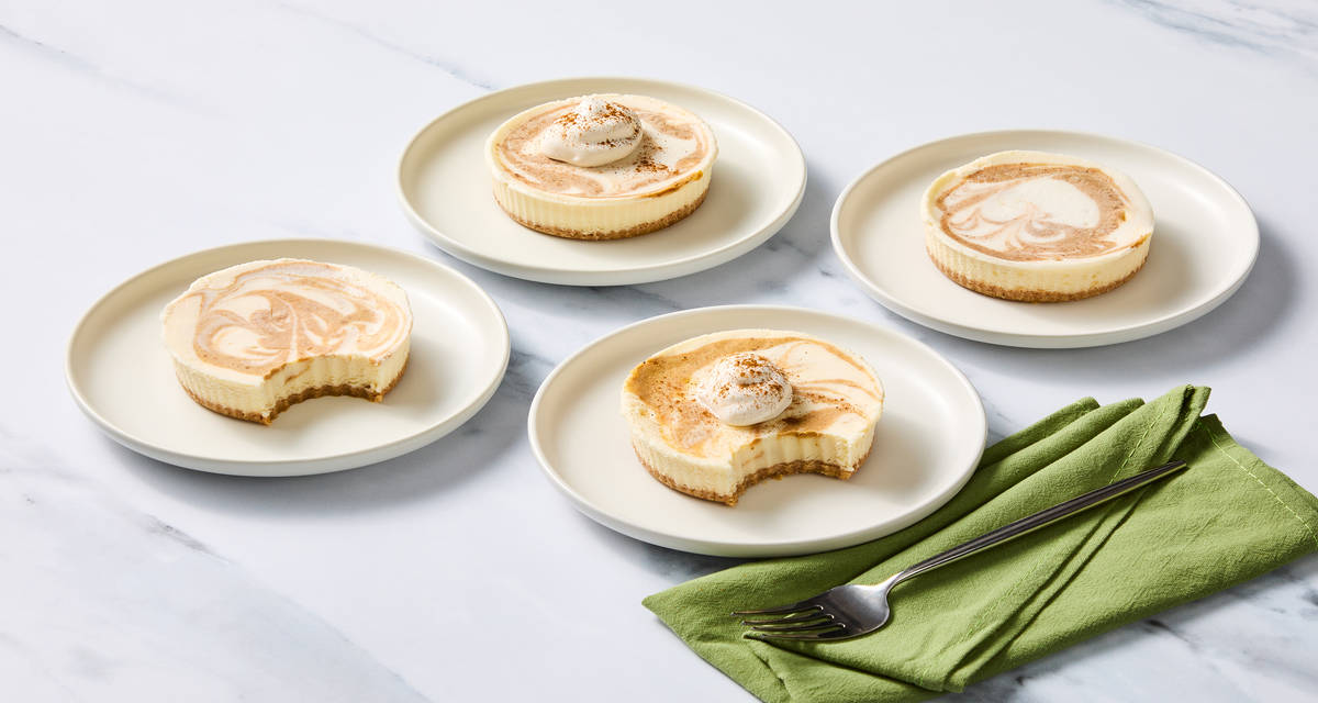 Pumpkin Cheesecake Pumpkin spice & everything nice! | 4 servings