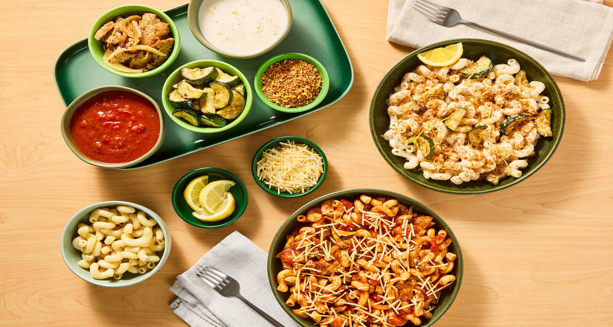 Italian Chicken Sausage & Cavatappi Bar One recipe–endless ways to enjoy!