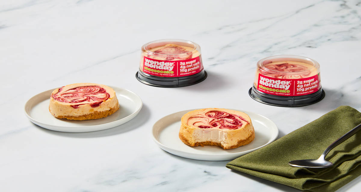 Wonder Monday Strawberry Bliss Cheesecake Recipe | HelloFresh