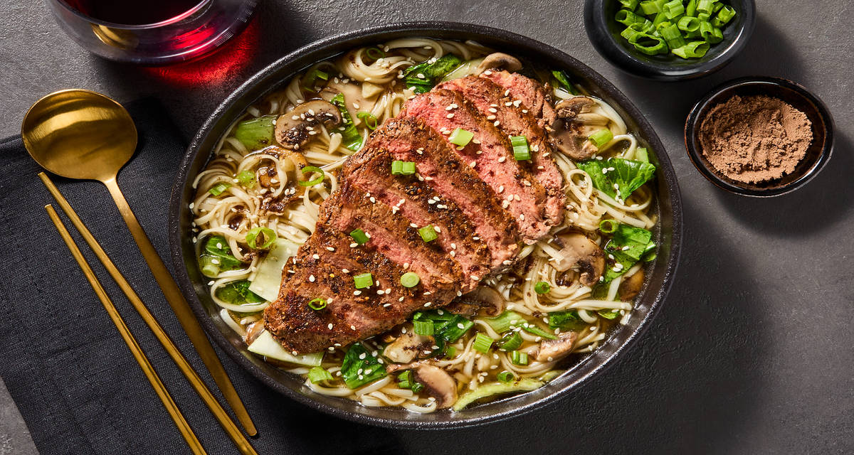 Truffled Beef Tenderloin Ramen Recipe | HelloFresh