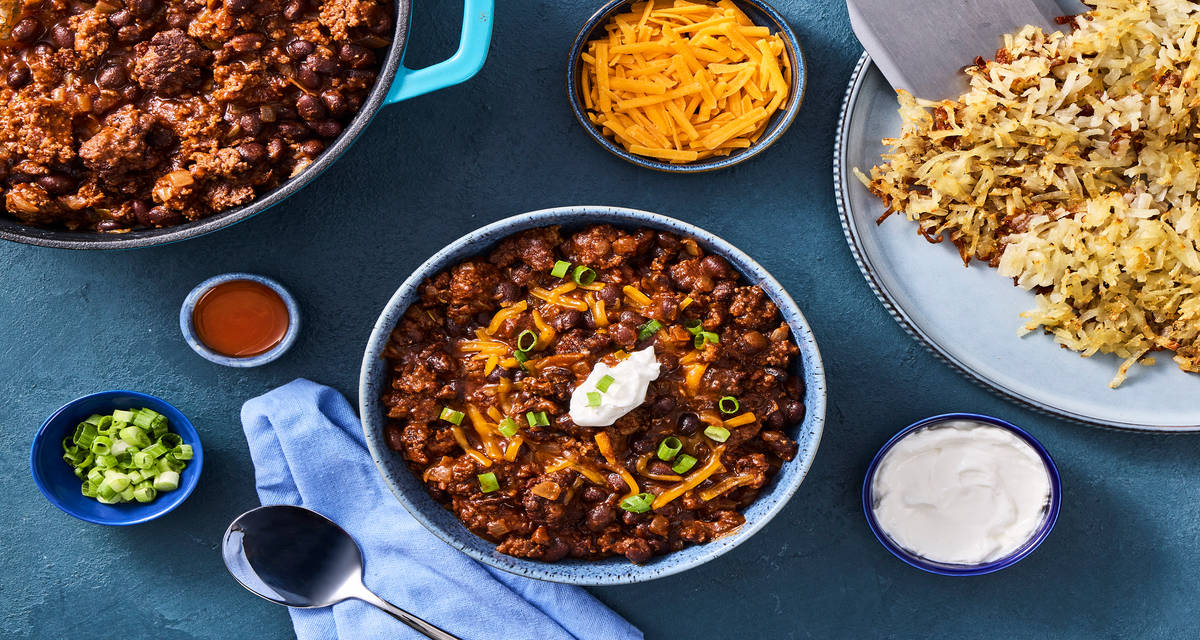 Beef Black Bean Chili Recipe HelloFresh