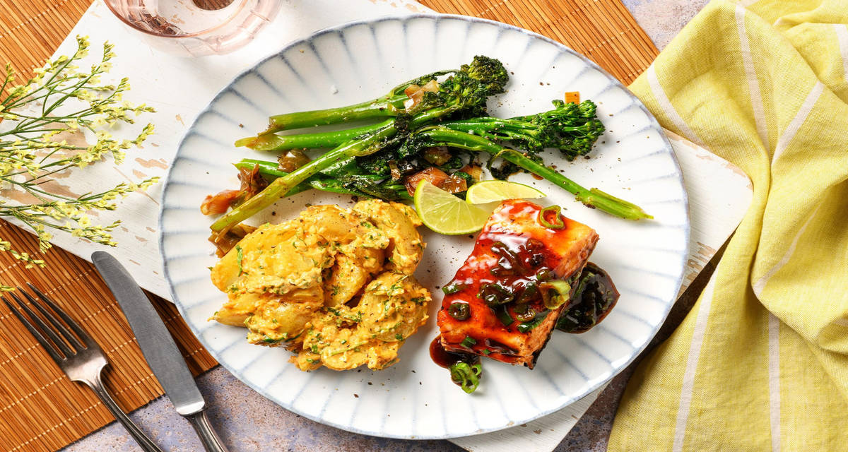 test recipe 2 noah with gochujang broccoli
