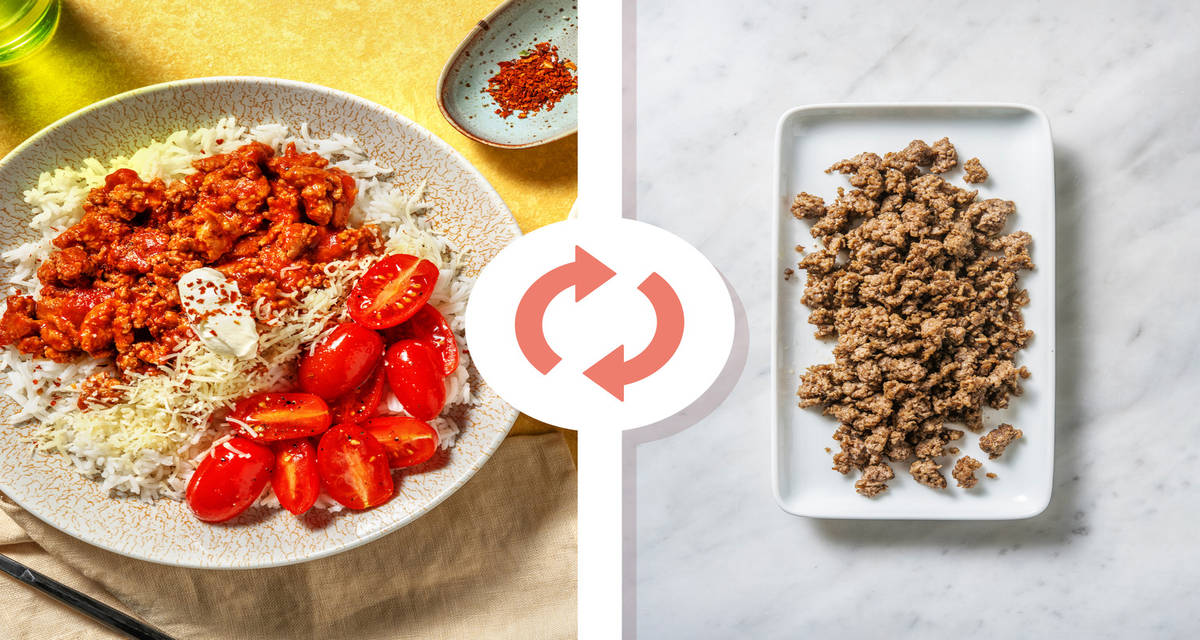 Beef Chilli and Rice Burrito Bowl Recipe HelloFresh