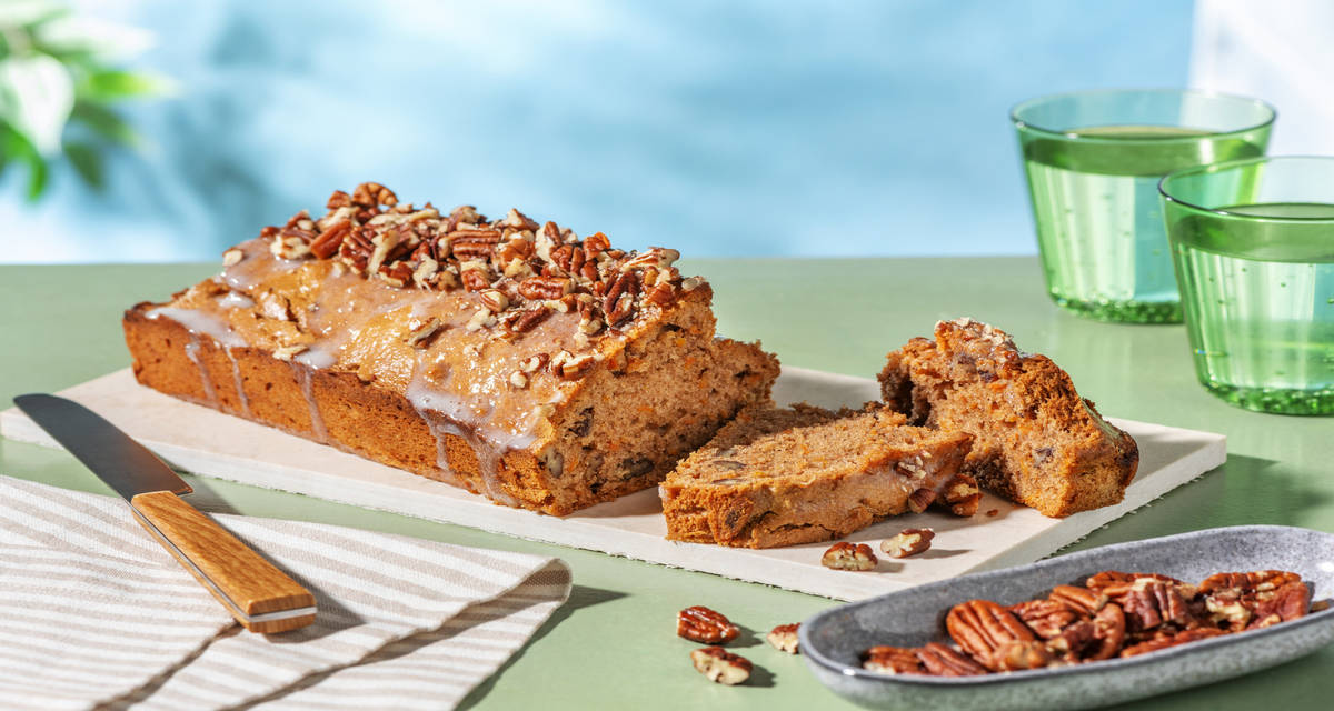 Carrot cake & glaçage maison +/- 8 parts