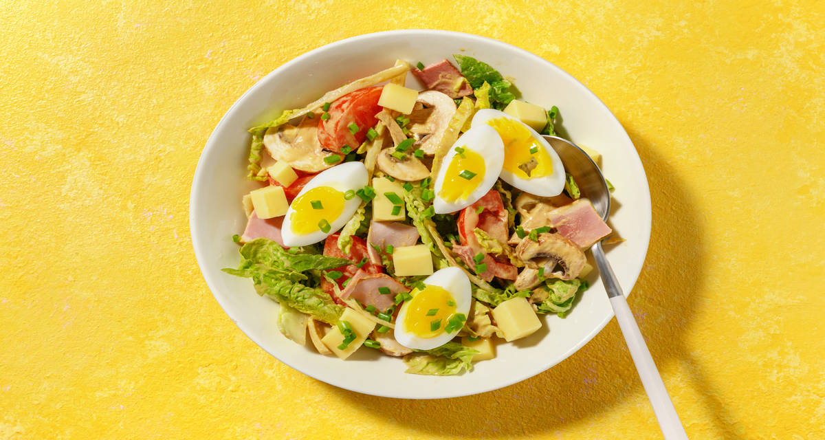 La Rustique : cantal AOP, champignons & jambon avec de l'origan & des tomates