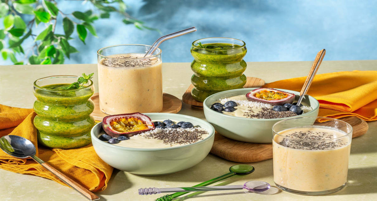 Box Smoothie 3 smoothies frais pour 2 personnes