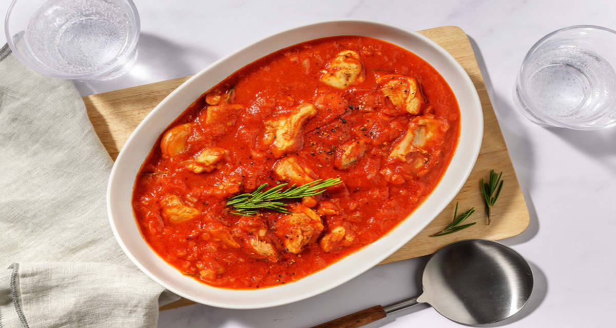Pollo in potacchio