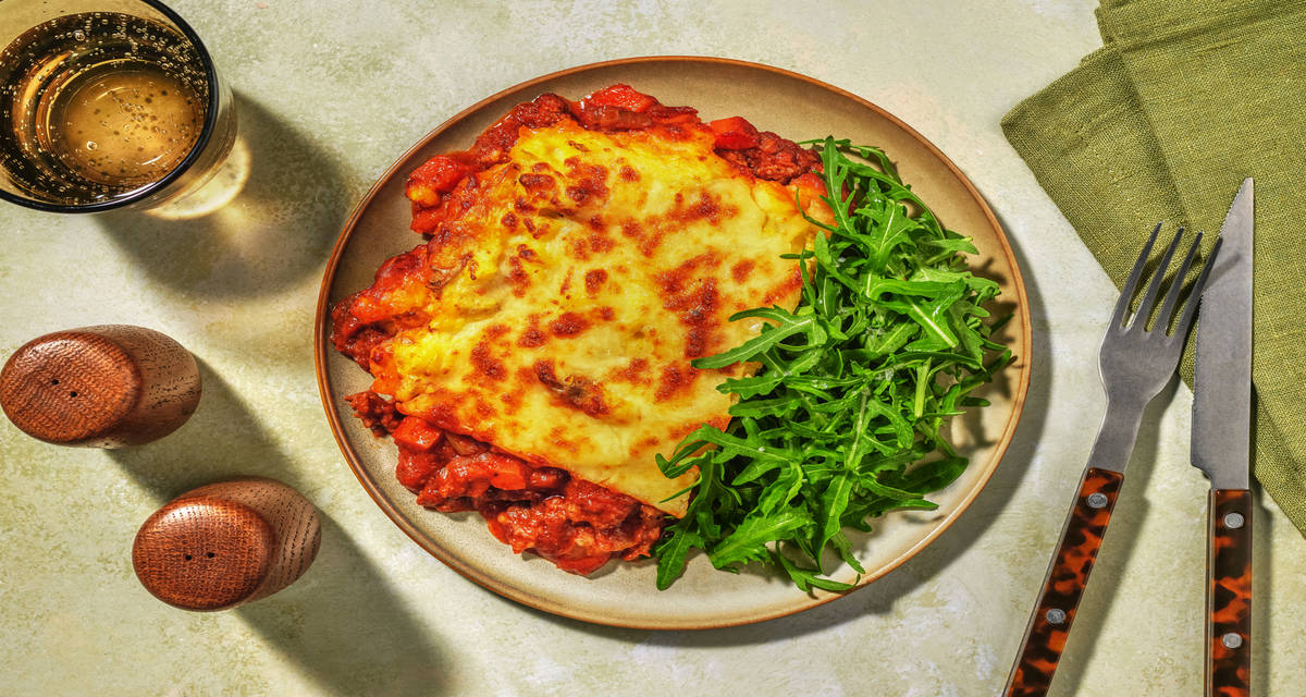 Beef & Pork mince Escondidinho De Carne cheesy beef and mash pie