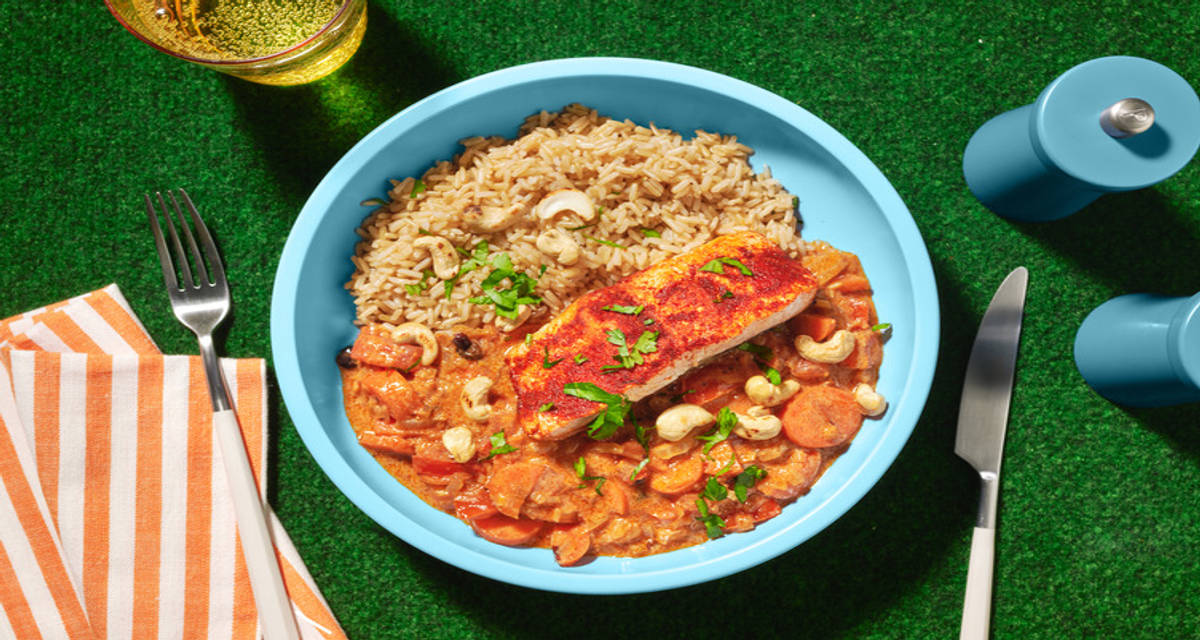 Focus sport : saumon XL & riz brun avec 50 g de protéines minimum par personne