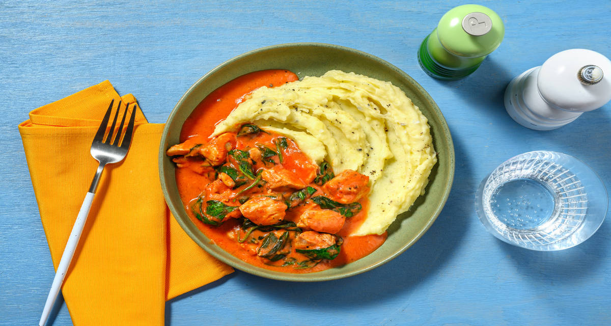 Creamy Tomato Cajun Chicken Recipe HelloFresh