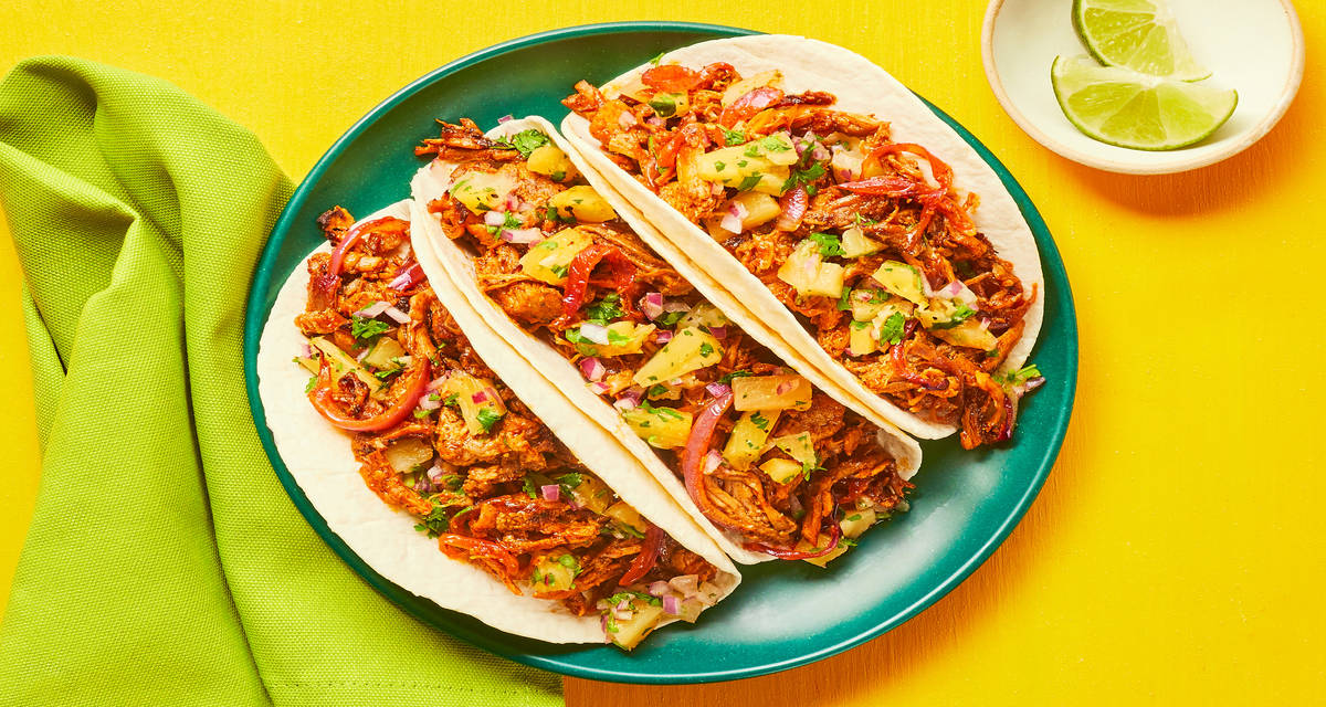 Al Pastor Pulled Pork Tacos Recipe HelloFresh