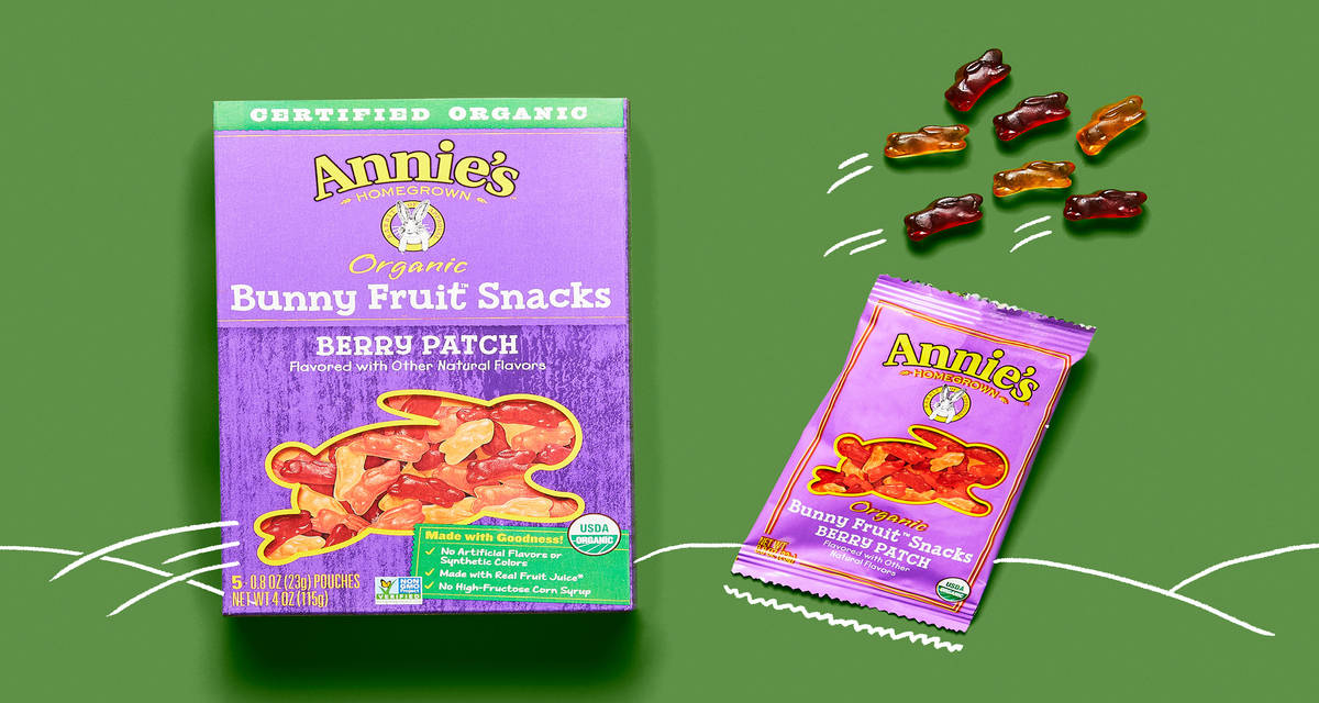 Annie's Berry Patch Bunny Fruit Snacks A berry delicious treat. | 5 Servings