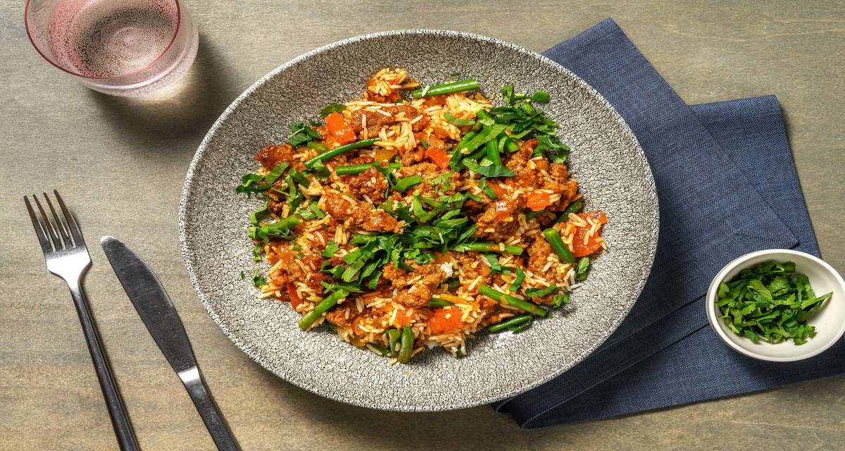 Aromatic Beef Pilaf Recipe HelloFresh