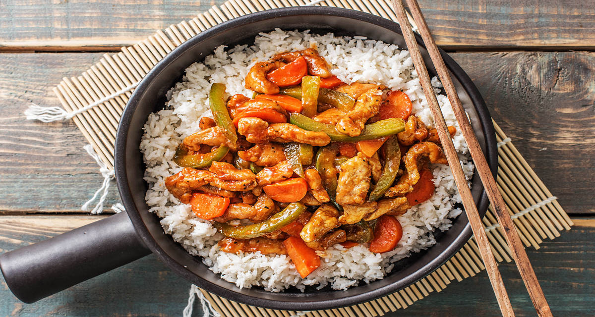 Pork StirFry with Coconut Rice Recipe HelloFresh