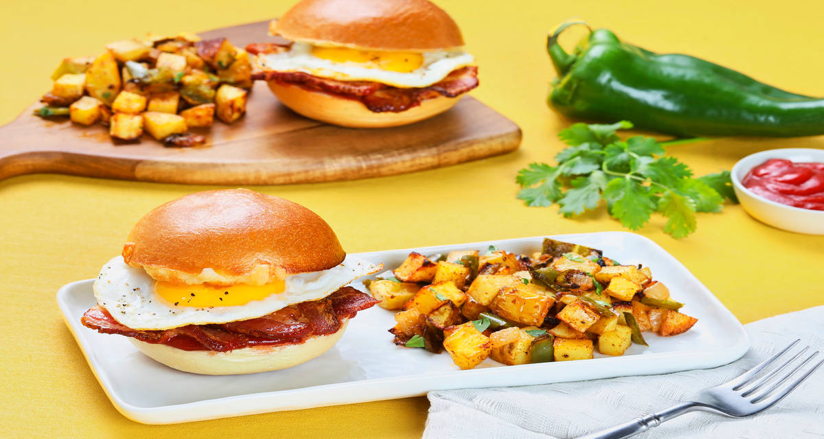 Bacon, Egg & Cheese Sandwiches Recipe HelloFresh