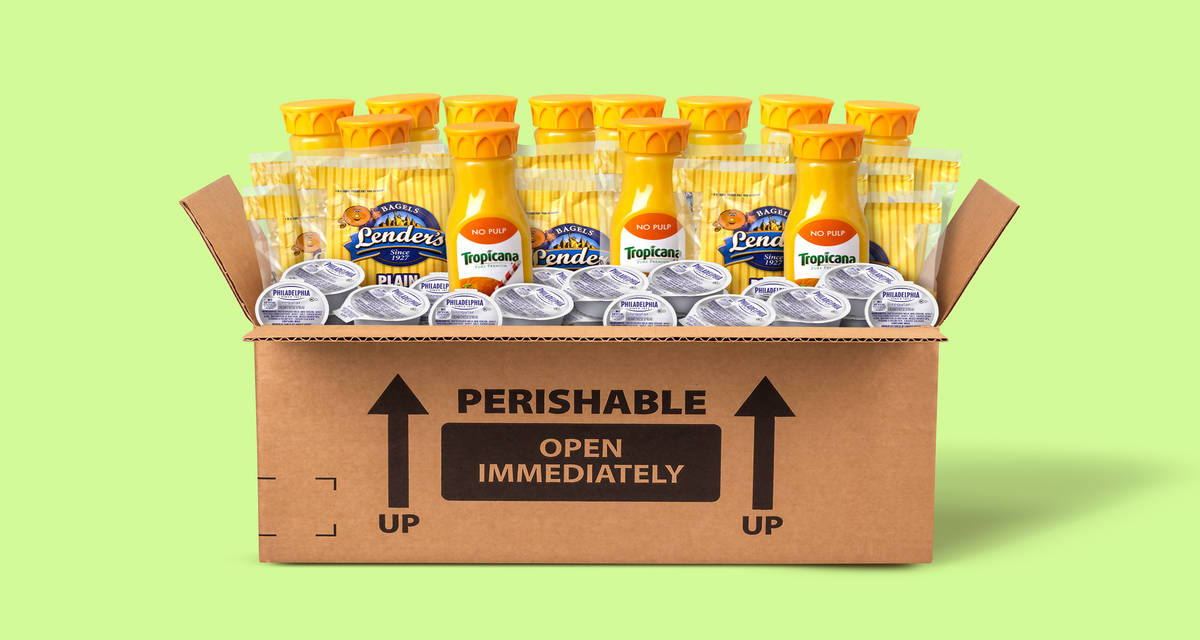 Bagel & OJ Bundle Order ships & arrives separately from meals. | A breakfast classic