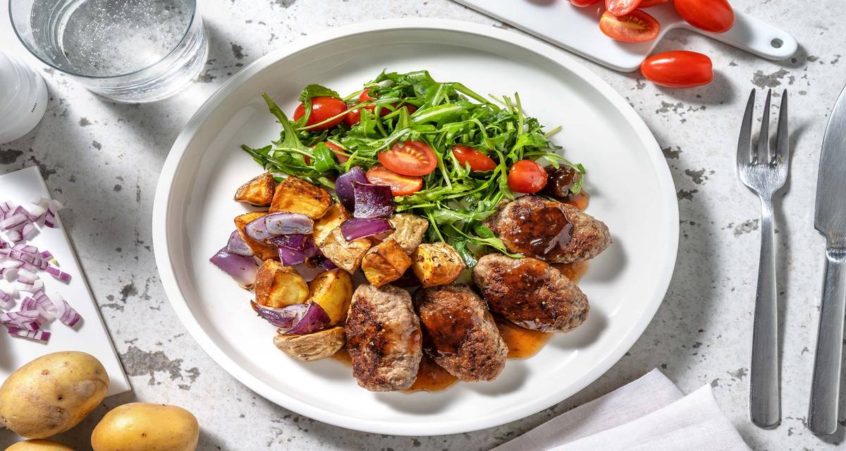 Baharat Lamb Koftas Recipe HelloFresh