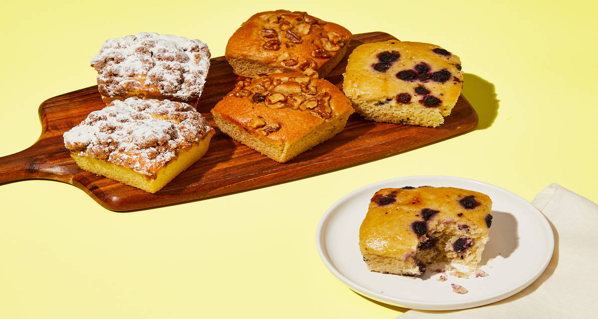 Banana Nut, Cinnamon Crumb & Blueberry Muffins You ain’t seen muffin yet. | 6 Muffins