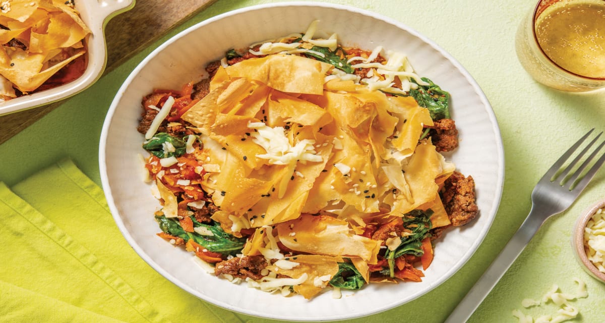 BBQ Beef & Filo Pastry Pie Recipe HelloFresh