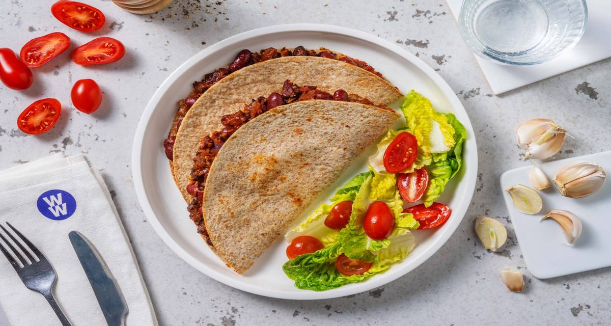 Beef and Beany Quesadillas Recipe HelloFresh