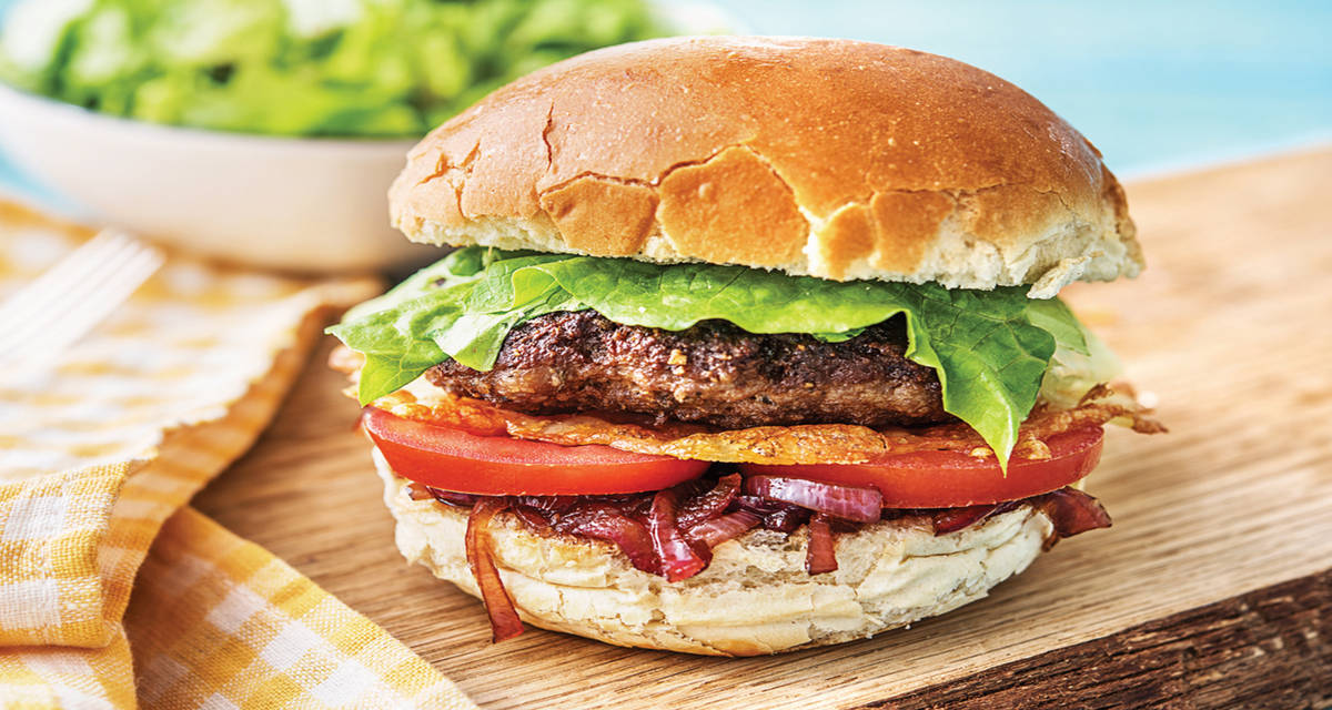 Beef Burger with Caramelised Onion Recipe HelloFresh