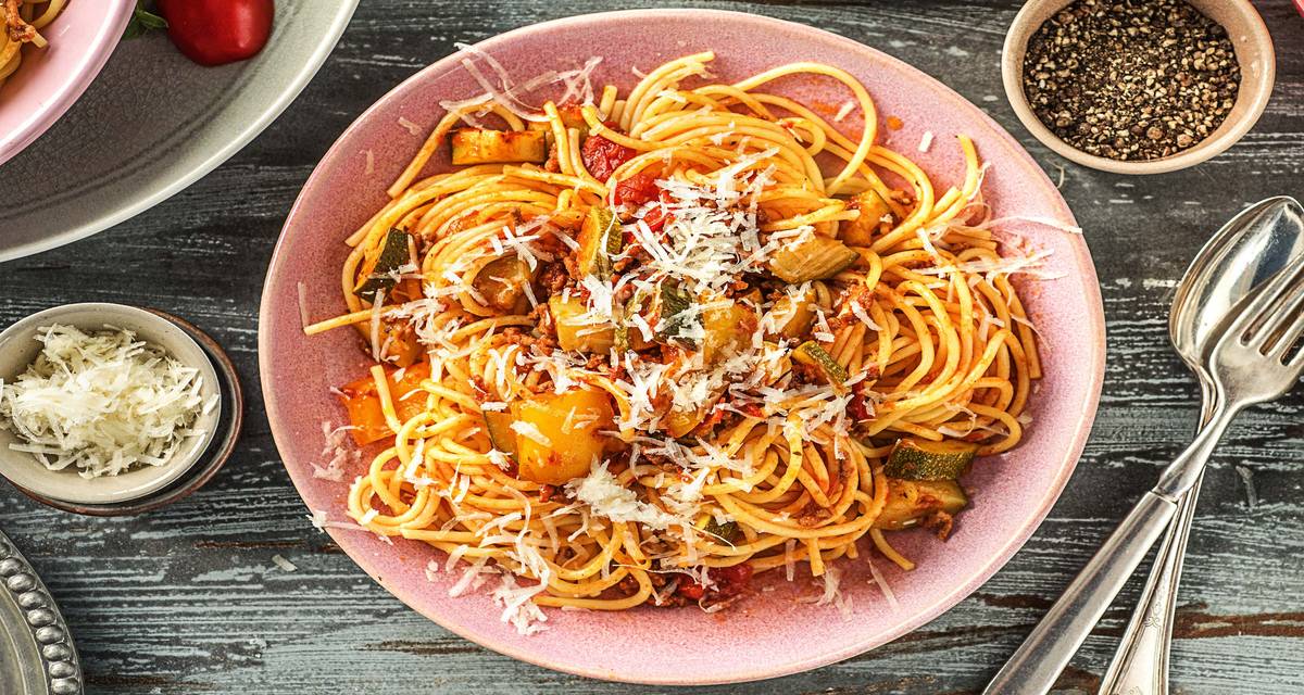 Beef Ragu with Spaghetti Recipe HelloFresh