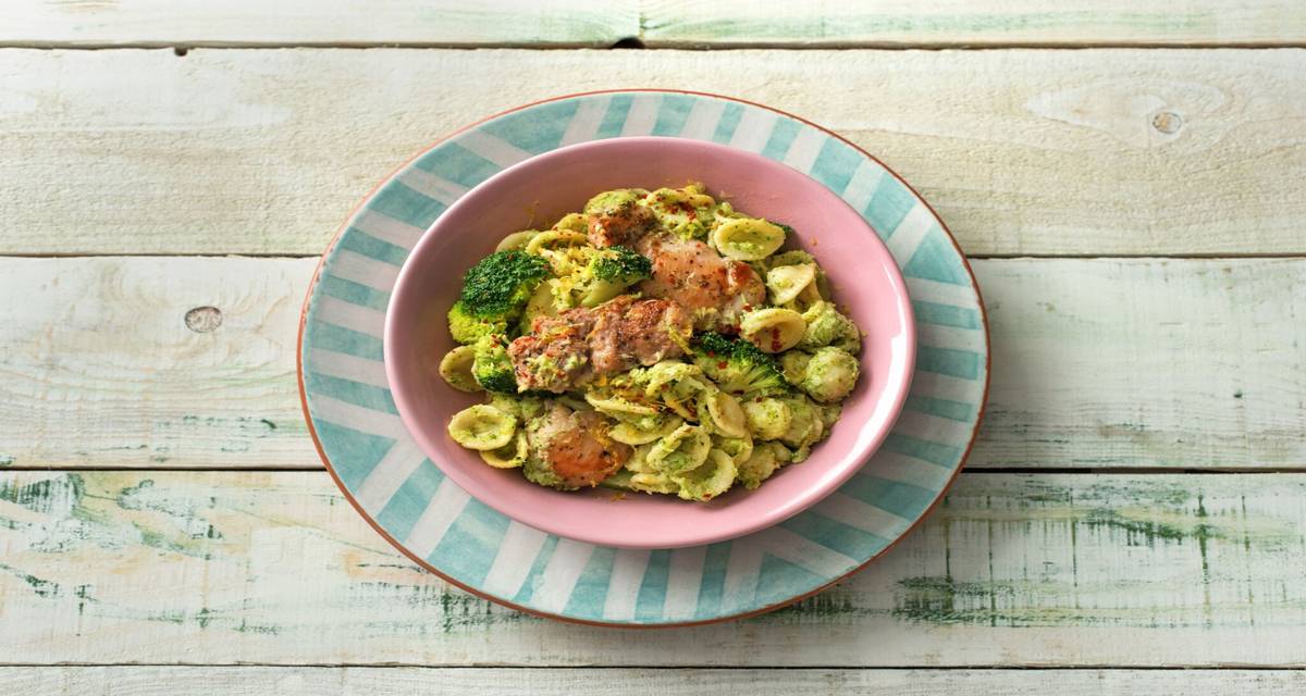 Broccoli Pesto Orecchiette Recipe HelloFresh