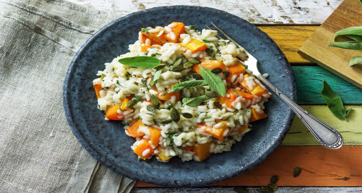 Buttered-Up Butternut Squash Risotto with Sage and Pepitas-image