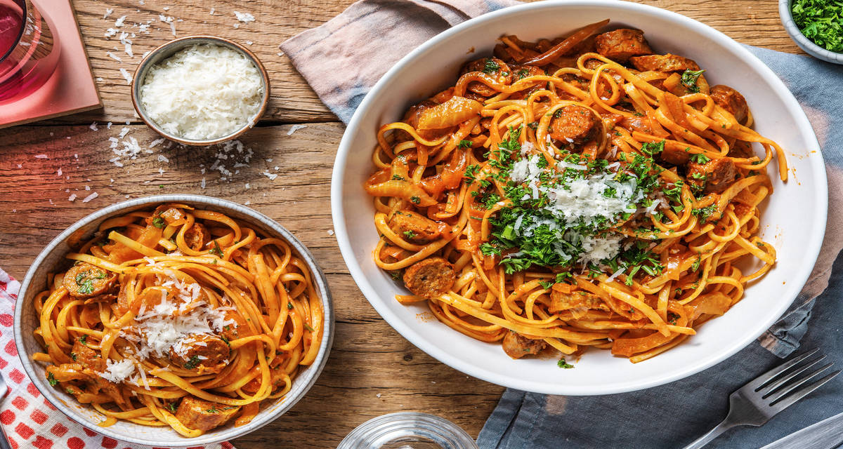 Fennel and Sausage Pasta Recipe HelloFresh