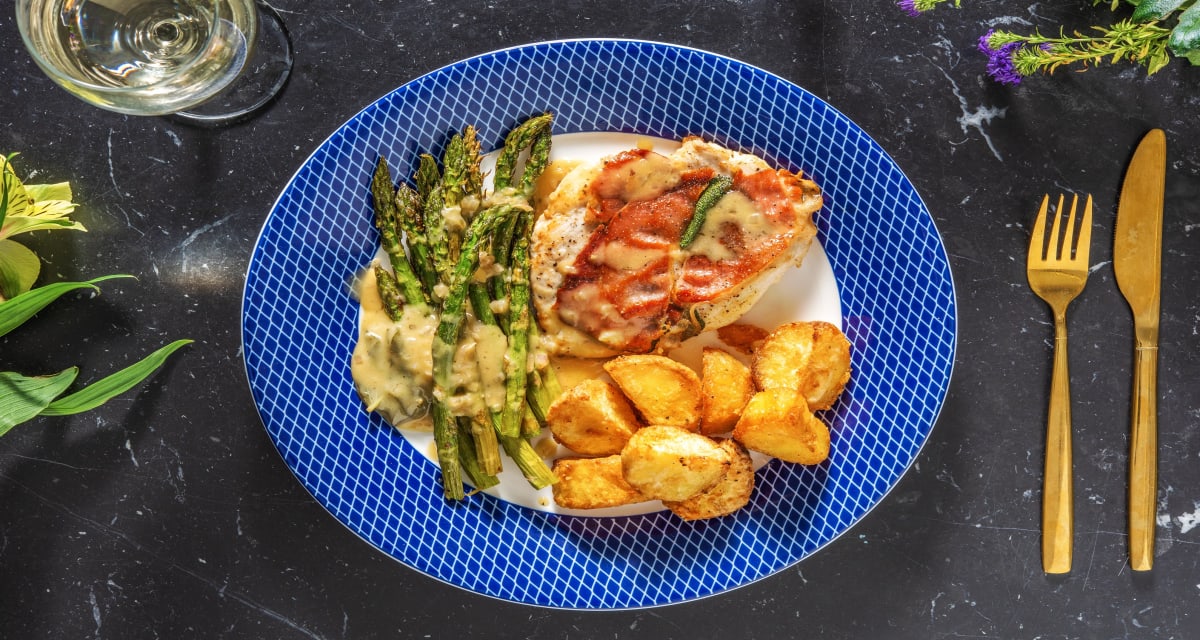 Carluccio S Style Chicken Saltimbocca Recipe Hellofresh