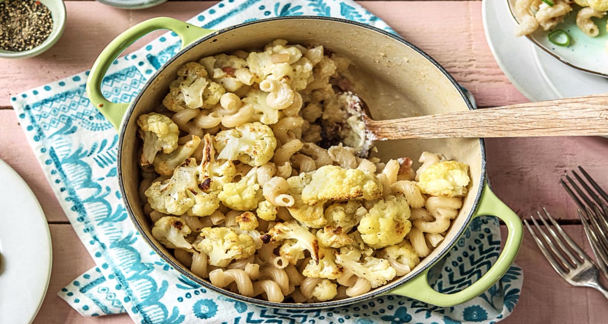 Cauliflower Pancetta Mac 'N' Cheese Recipe HelloFresh
