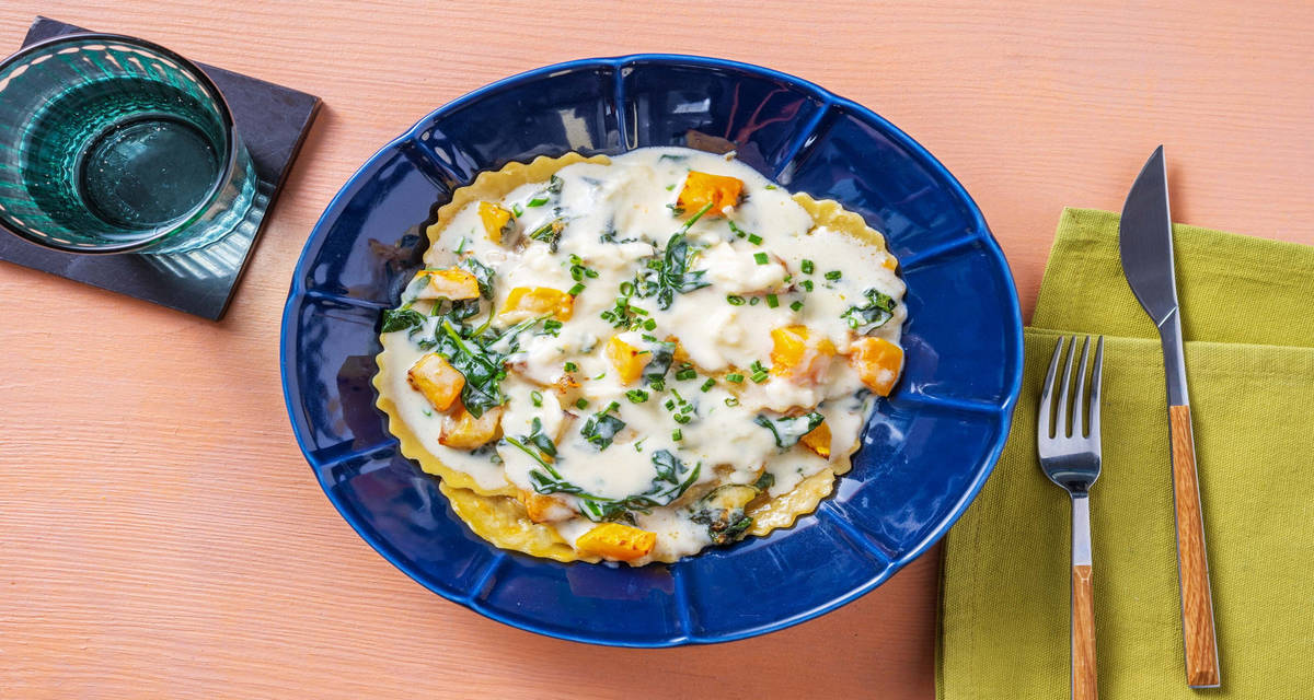 Cheesy Baked Ravioli Recipe HelloFresh
