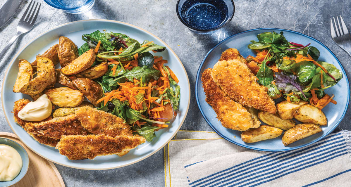 Crumbed Chicken Dippers Recipe | HelloFresh