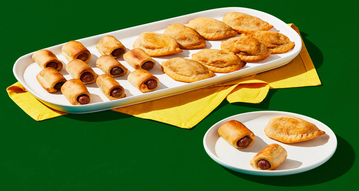 Chicken Empanadas & Bagel Dogs Game day grub. | 4-6 Servings