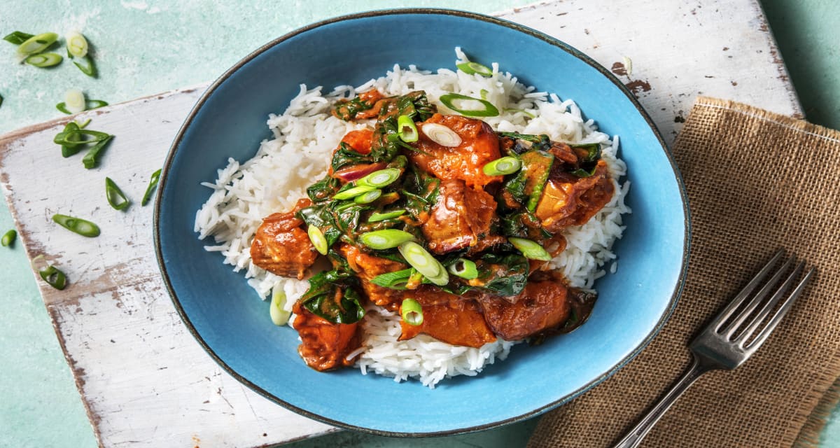 Chicken Masala with Rice Recipe | HelloFresh