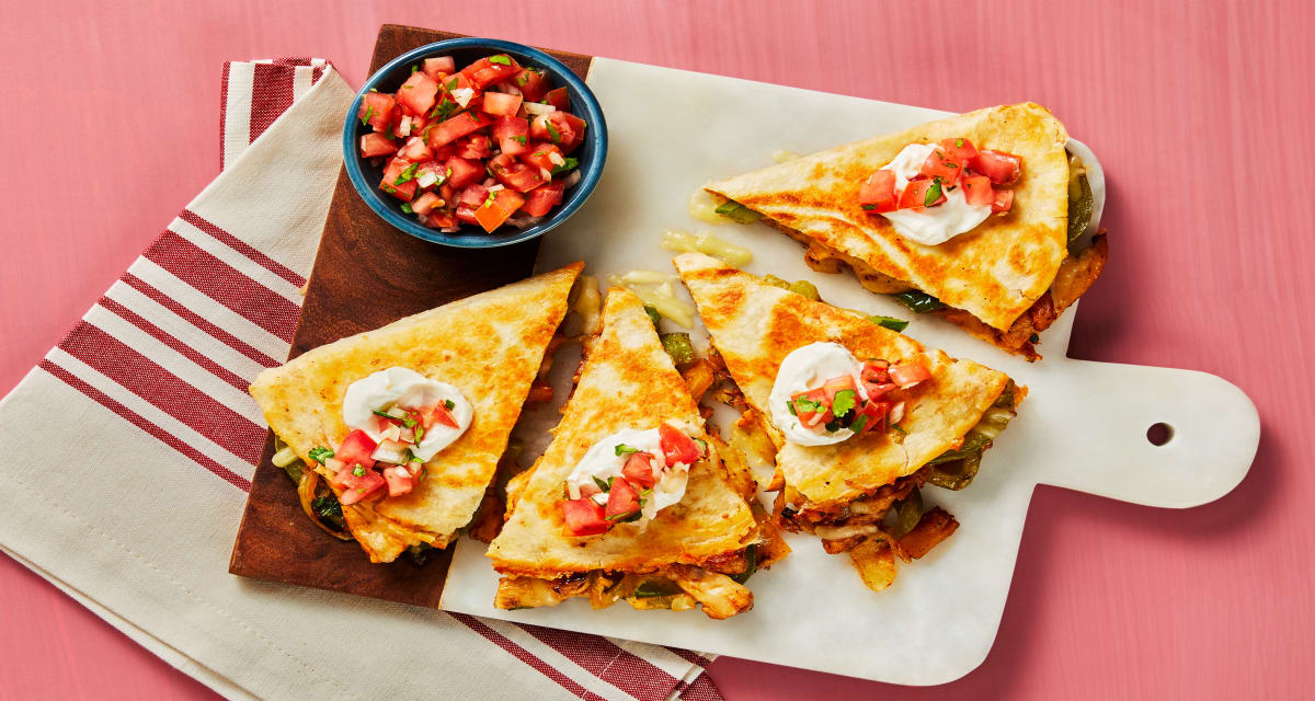 Chicken Pineapple Quesadillas Recipe HelloFresh