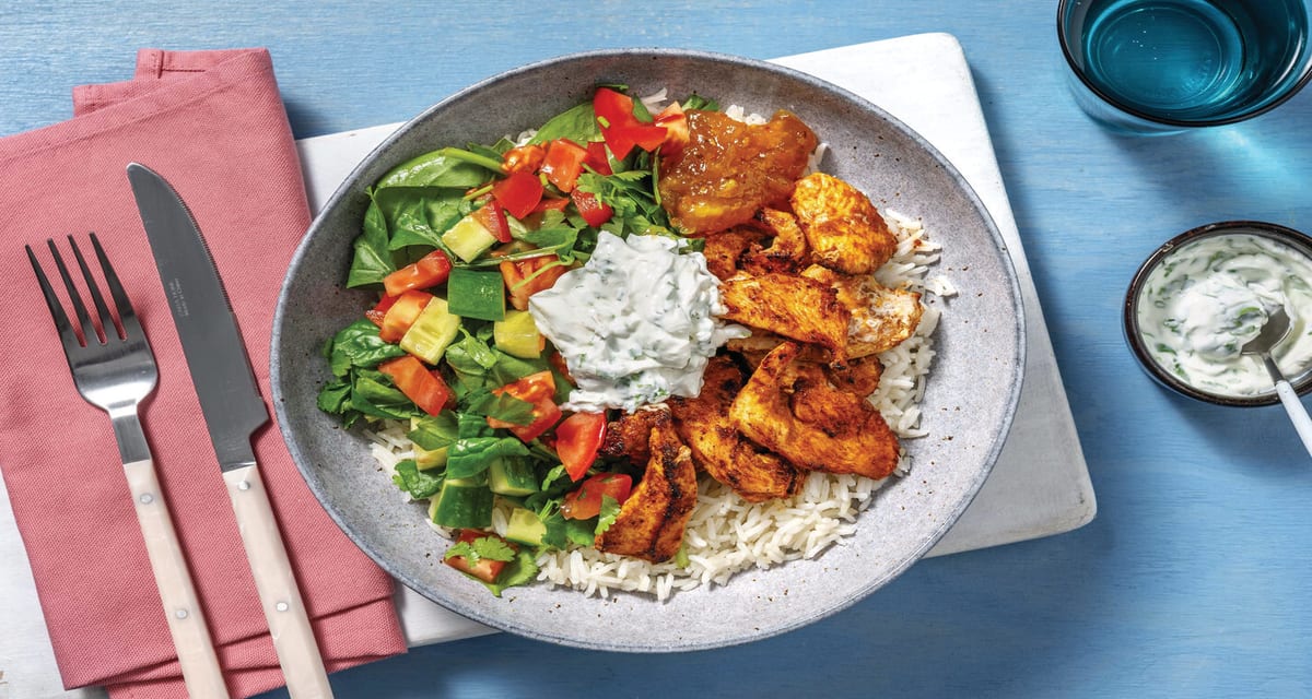 Quick Tandoori Chicken Tikka Recipe | HelloFresh