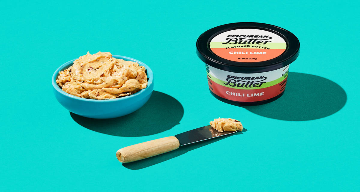 Chili Lime Butter A zesty flavor kick to your BBQ meal. | 3.5 oz