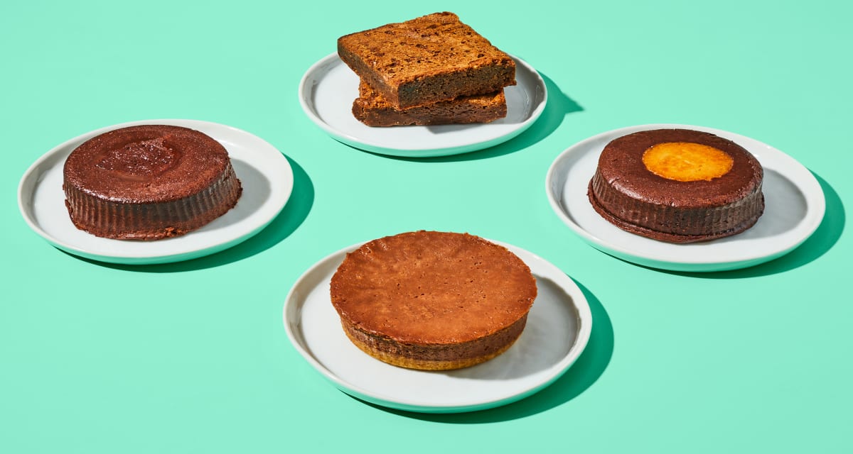 Chocolate Lovers Dessert Bundle Lava cake, brownie, and cheesecake, oh my! | 4 Servings-image