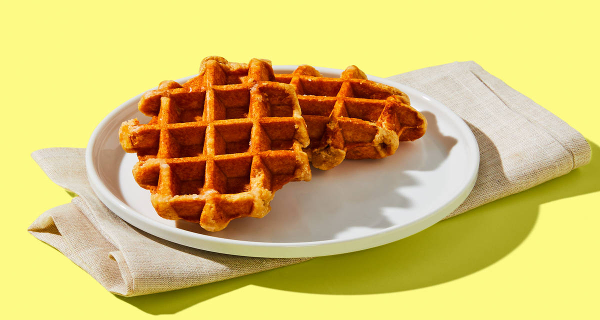 Cinnamon Liège Waffles A decadent waffle for any time of day. | 2 Servings