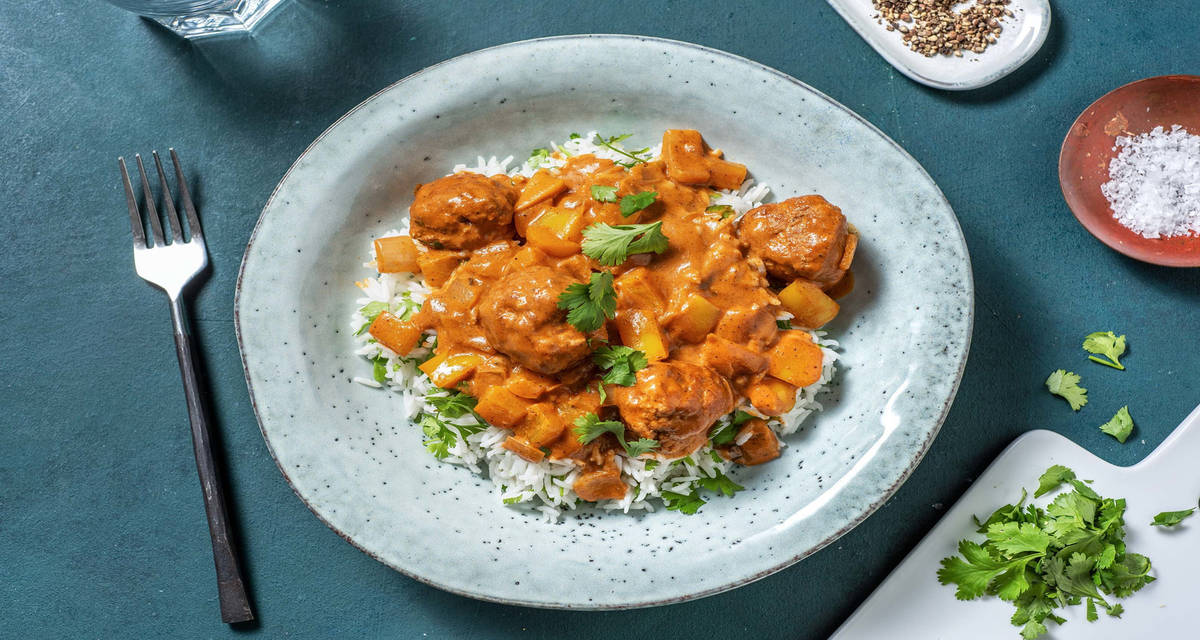 Coconut Curry Pork Meatballs Recipe HelloFresh