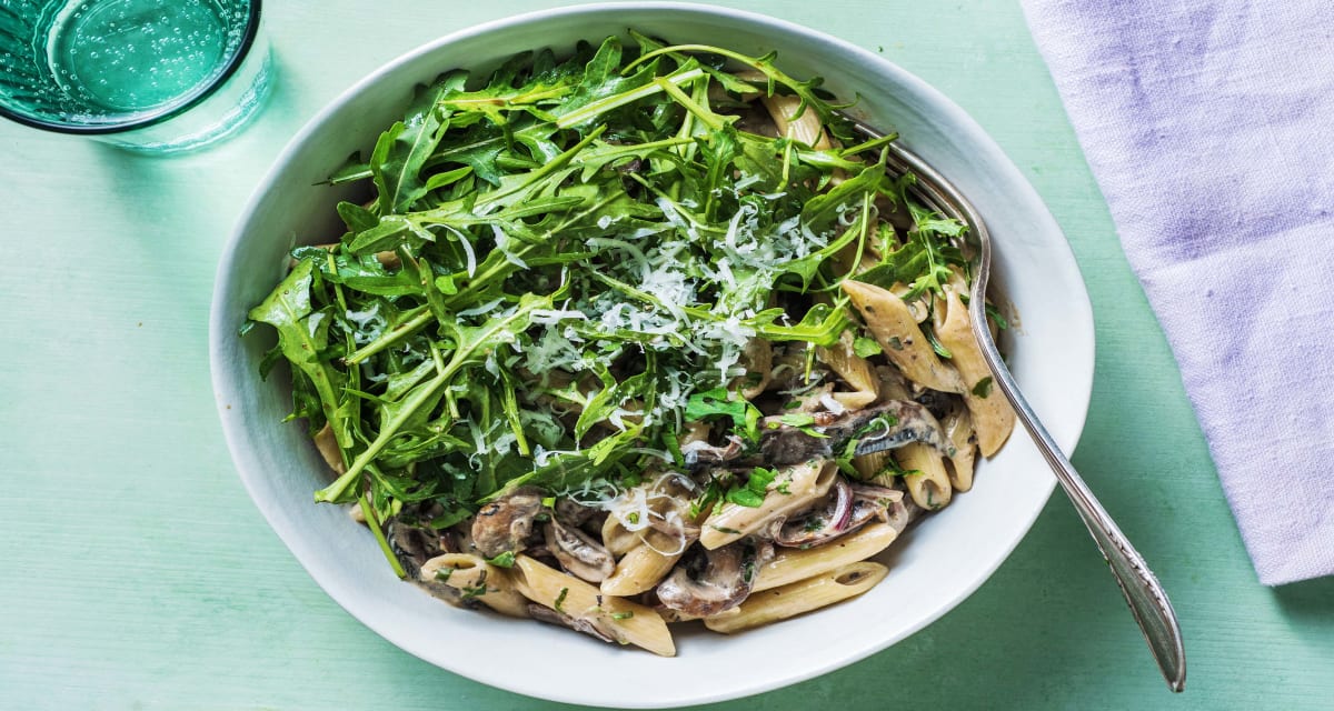 Creamy Mushroom Pasta Recipe | HelloFresh