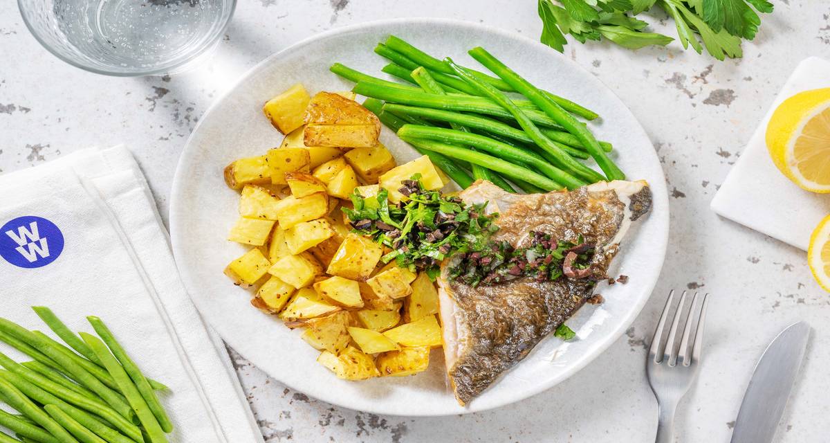 Crispy Skinned Sea Bass Recipe HelloFresh