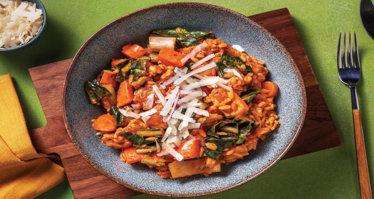 Easy Baked Italian Chicken Risoni with Silverbeet & Parmesan-image