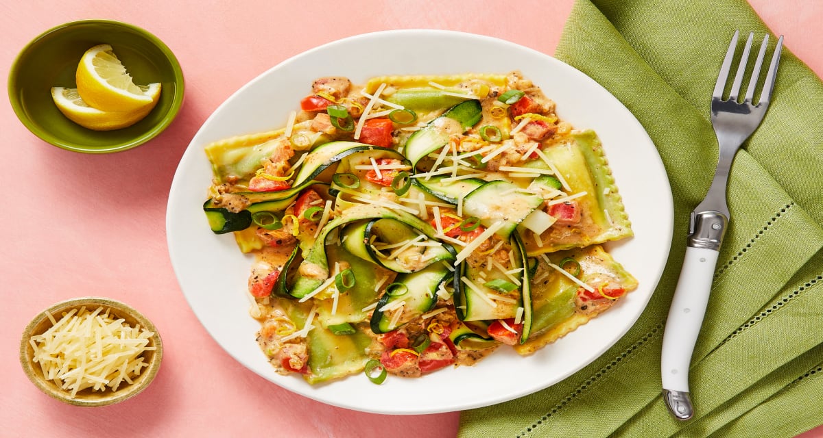 Garden Spinach Ricotta Ravioli Recipe Hellofresh garden spinach ricotta ravioli dinner s just 15 minutes away