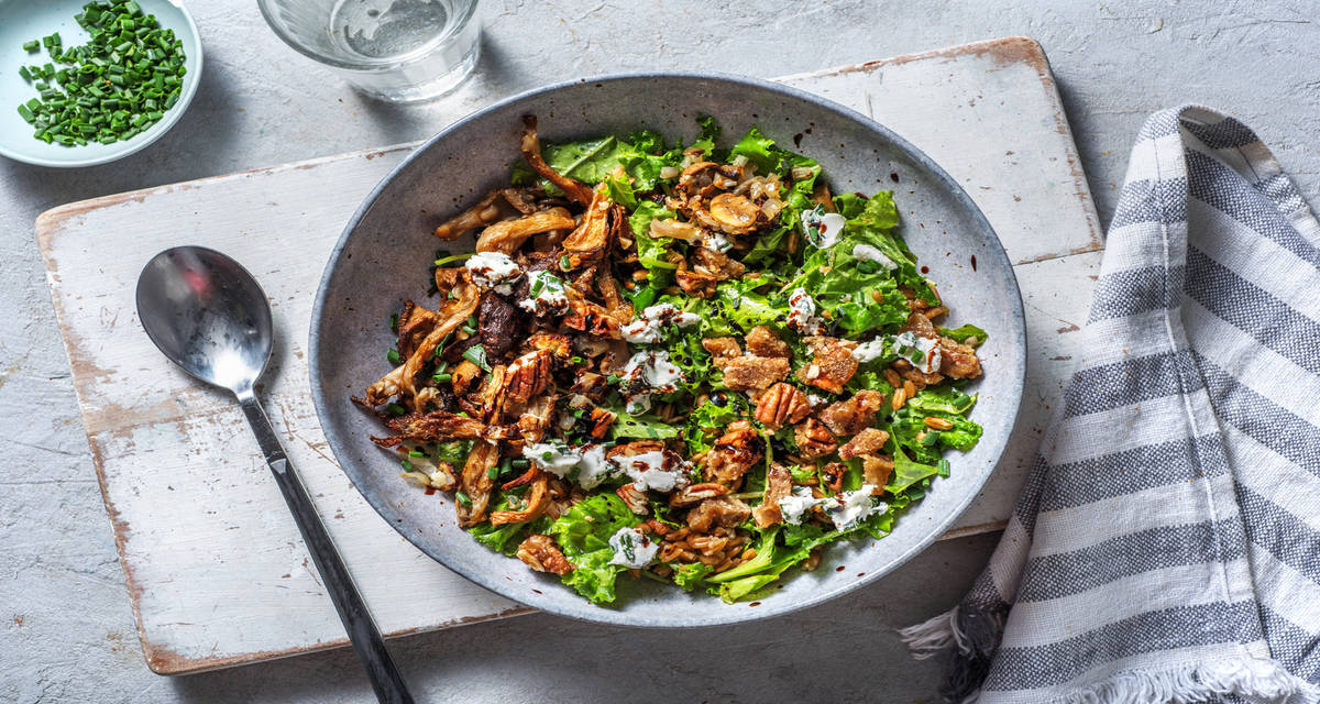 Garlicky Mixed Mushroom Farro Bowl Recipe HelloFresh