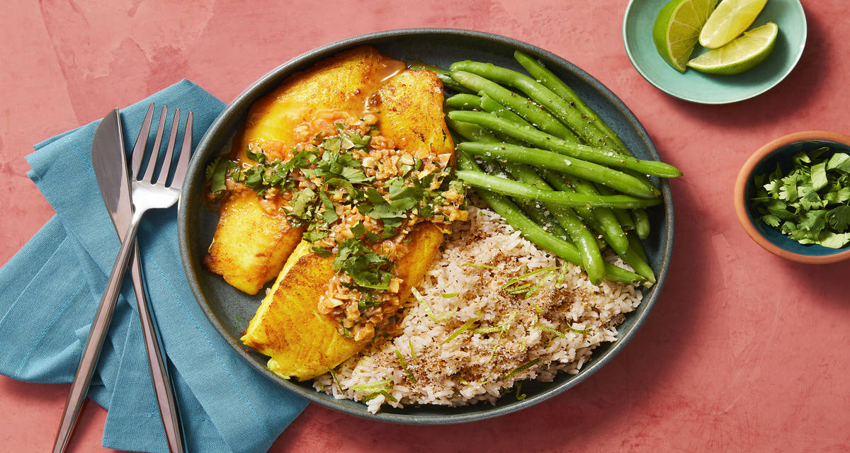 GingerTurmeric Tilapia Recipe HelloFresh