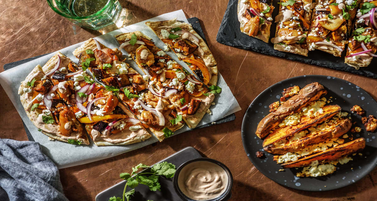 Glazed Chicken Flatbread Recipe | HelloFresh