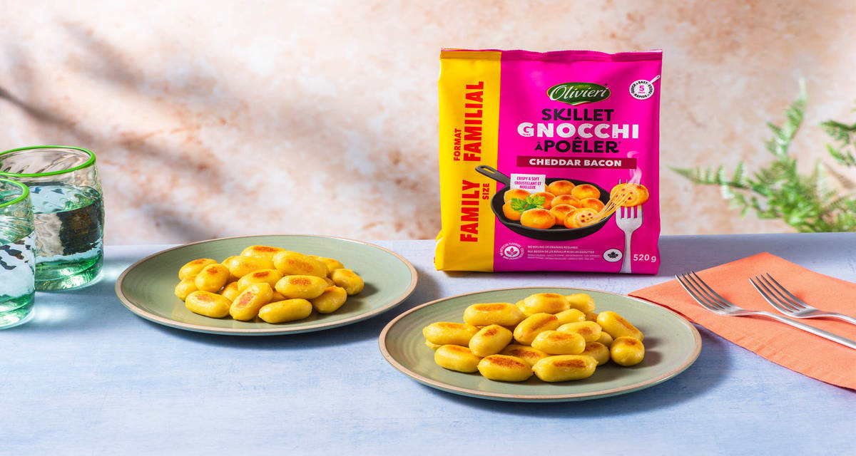 Olivieri Cheddar Bacon Filled Skillet Gnocchi Recipe HelloFresh